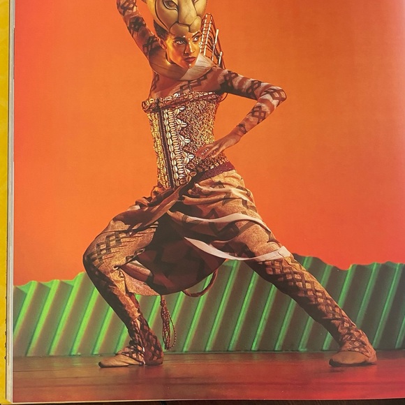 DISNEY LION🦁KING TWENTY YEARS ON BROADWAY AND AROUND THE WORLD HARDCOVER BOOK - Picture 4 of 12